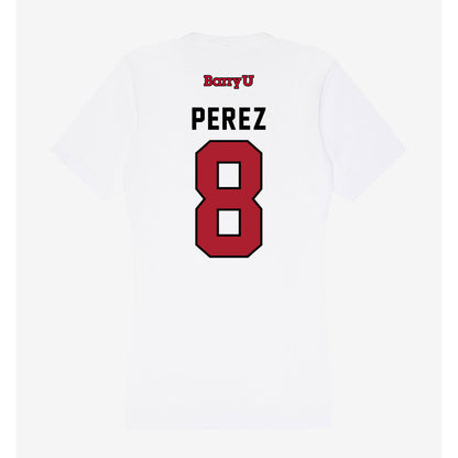 Barry - NCAA Baseball : Chris Perez - Classic Shersey Women's V-Neck T-Shirt-1