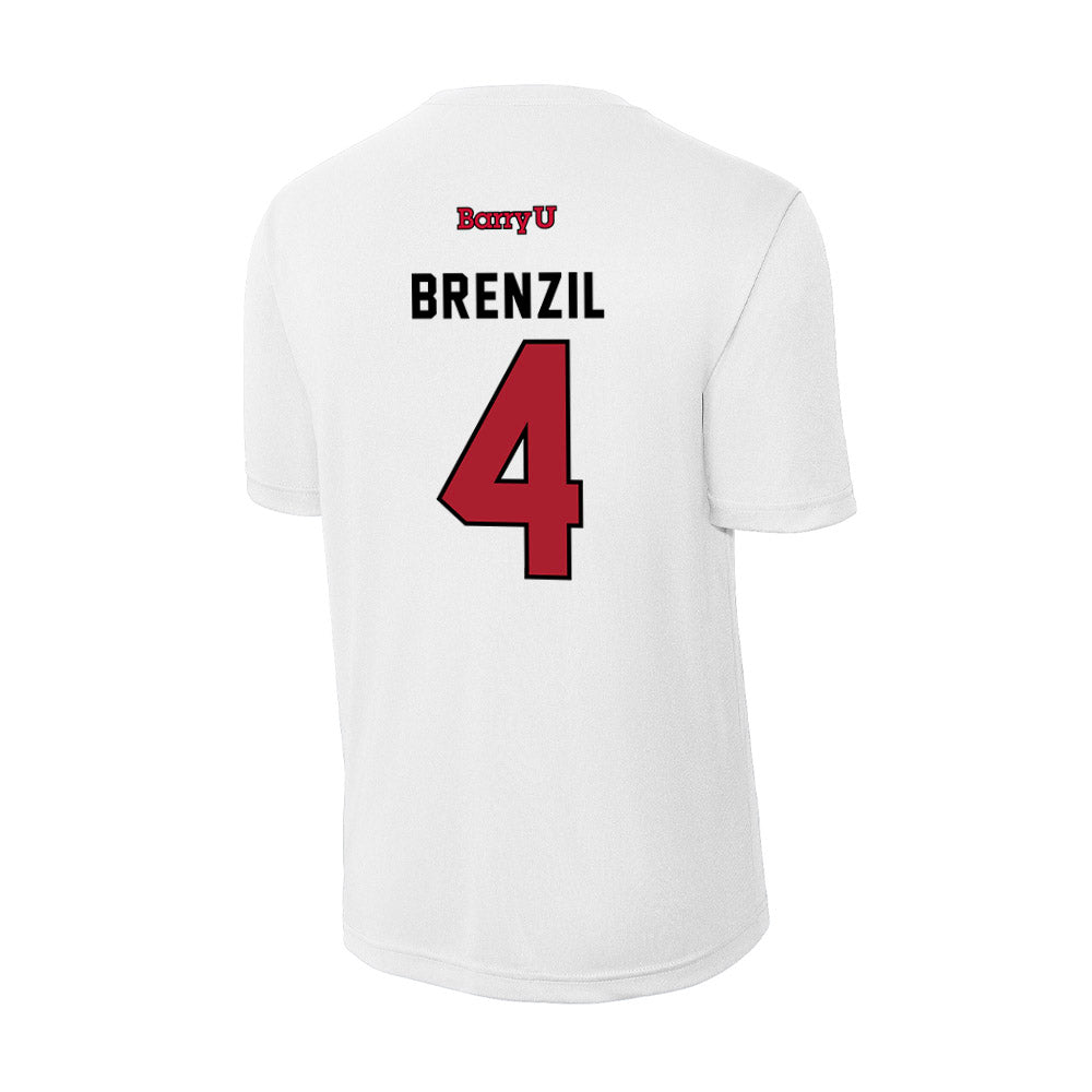 Barry - NCAA Women's Basketball : Isabella Brenzil - Classic Shersey Activewear T-Shirt-1