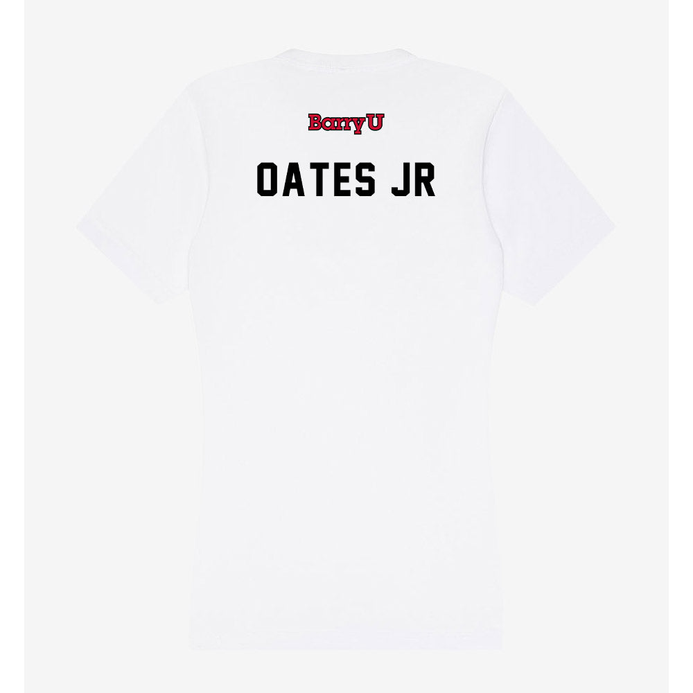Barry - NCAA Men's Track & Field : Tavares Oates Jr - Classic Shersey Women's V-Neck T-Shirt-1
