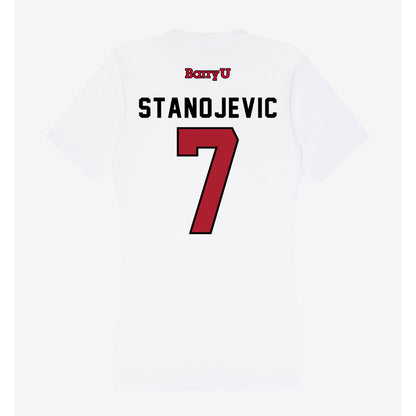Barry - NCAA Men's Soccer : Zeljko Stanojevic - Classic Shersey Women's V-Neck T-Shirt-1