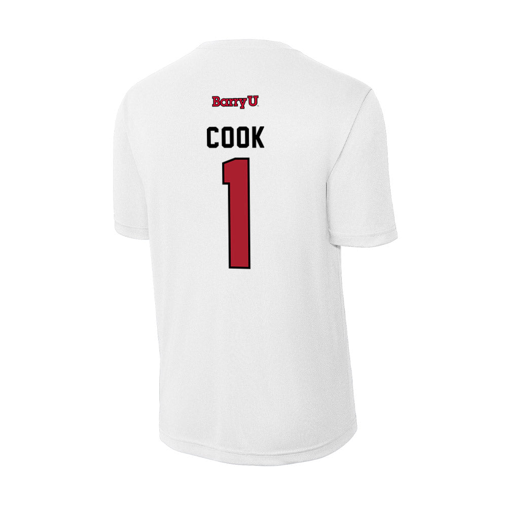 Barry - NCAA Women's Basketball : Jamir Cook - Classic Shersey Activewear T-Shirt-1
