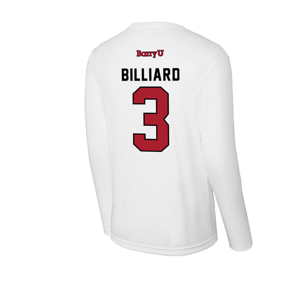 Barry - NCAA Softball : Vivian Billiard - Classic Shersey Activewear Long Sleeve T-Shirt-1