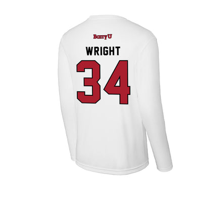 Barry - NCAA Baseball : Dane Wright - Classic Shersey Activewear Long Sleeve T-Shirt-1