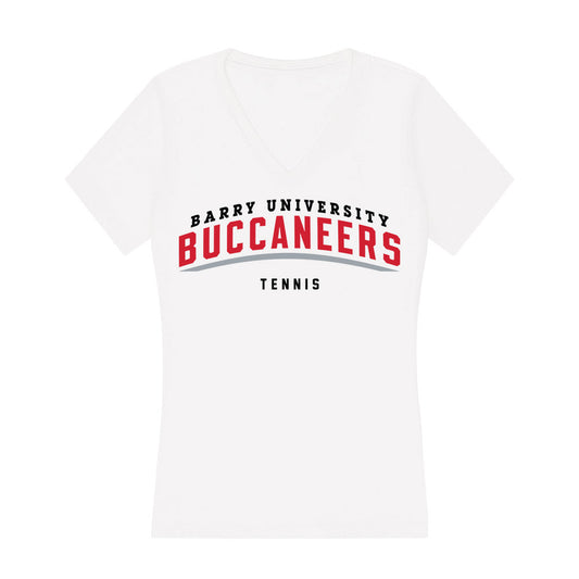 Barry - NCAA Men's Tennis : Loup Alleno - Classic Shersey Women's V-Neck T-Shirt-0