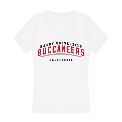 Barry - NCAA Women's Basketball : Paola Pareja - Classic Shersey Women's V-Neck T-Shirt-0