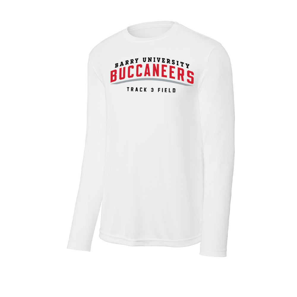 Barry - NCAA Men's Track & Field : Dominic Tejada - Classic Shersey Activewear Long Sleeve T-Shirt-0
