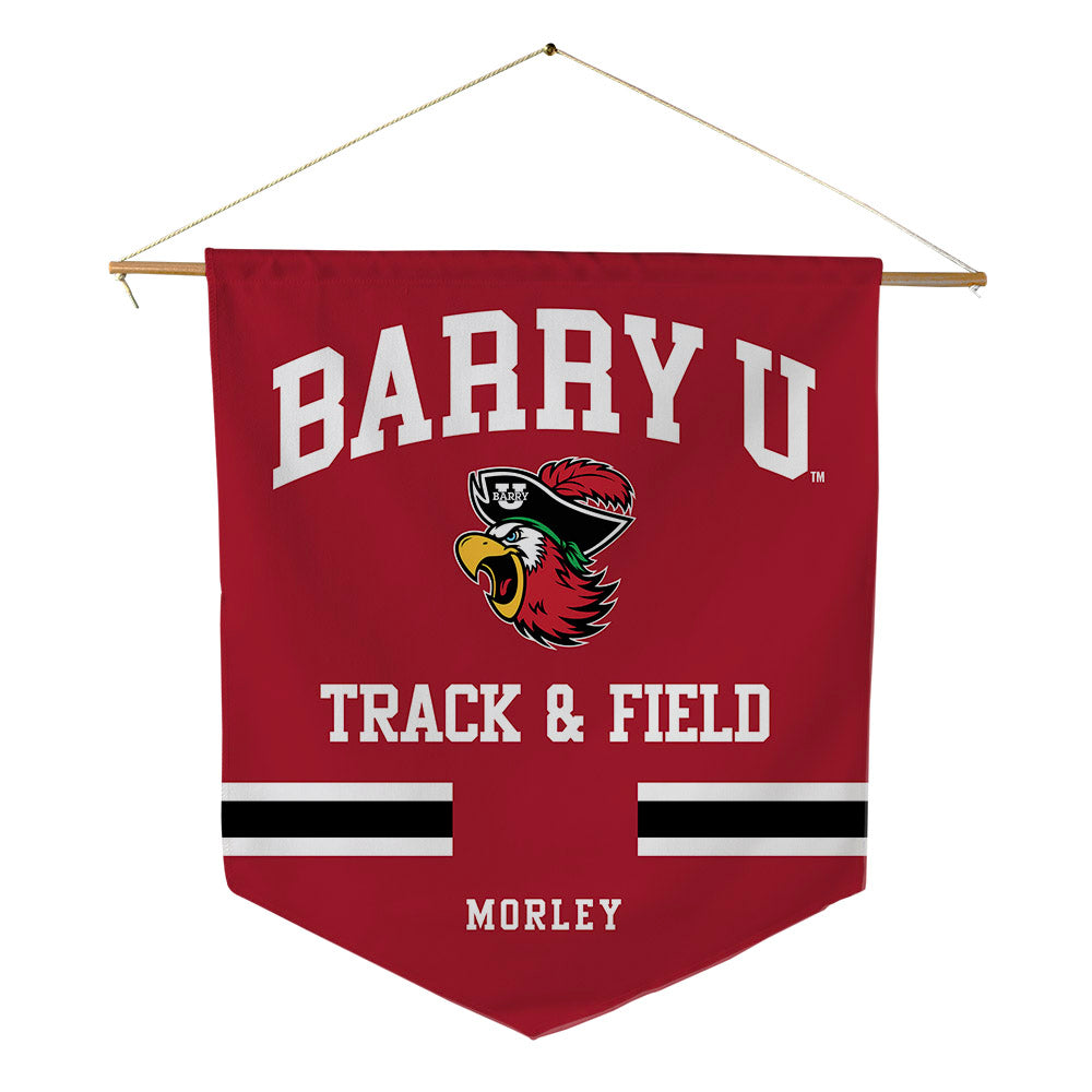Barry - NCAA Men's Track & Field : Jayden Morley - Pennant - 18" x 21"-0