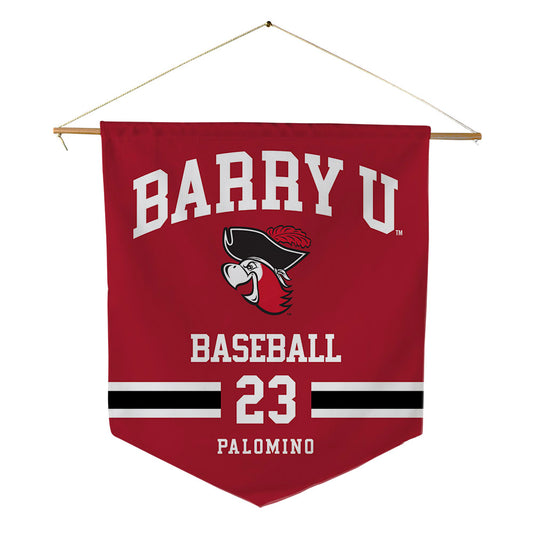 Barry - NCAA Baseball : Christopher Palomino - Pennant - 18" x 21"-0