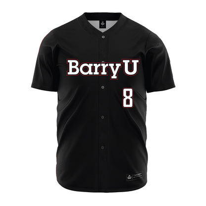 Barry - NCAA Baseball : Chris Perez - Black Jersey-0