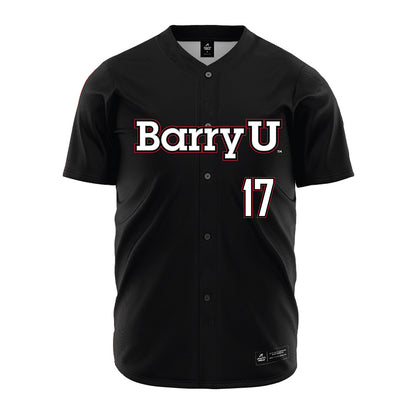 Barry - NCAA Baseball : Kyle Fernandes - Black Jersey-0