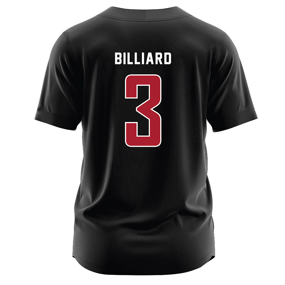 Barry - NCAA Softball : Vivian Billiard - Black Jersey-1