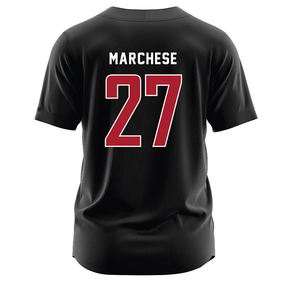 Barry - NCAA Softball : Cameron Marchese - Black Jersey-1