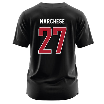 Barry - NCAA Softball : Cameron Marchese - Black Jersey-1