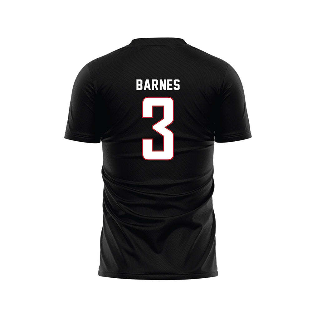 Barry - NCAA Women's Soccer : Dylan Barnes - Black Soccer Jersey-1