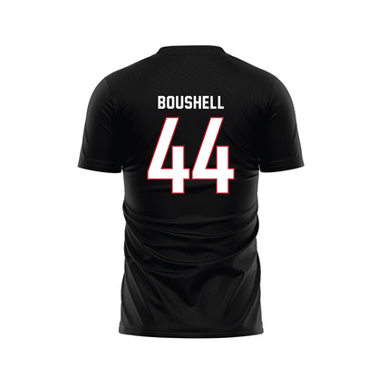 Barry - NCAA Women's Soccer : Aubrey Boushell - Black Soccer Jersey-1