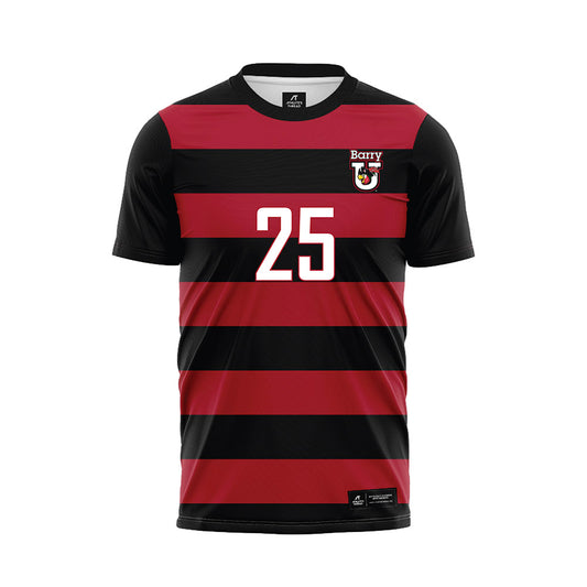 Barry - NCAA Women's Soccer : Abby Bowen - Black Soccer Jersey-0