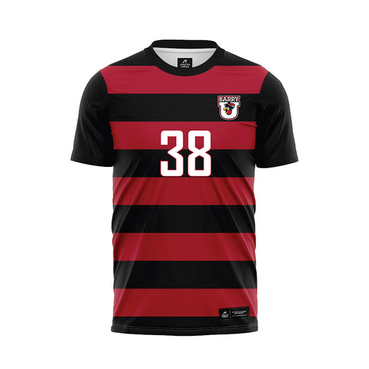 Barry - NCAA Women's Soccer : Aubrey Boushell - Black Soccer Jersey-0