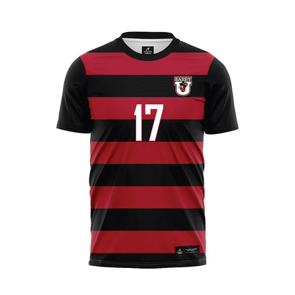 Barry - NCAA Women's Soccer : Aryanna Marin - Black Soccer Jersey-0