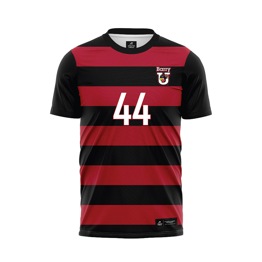 Barry - NCAA Women's Soccer : Aubrey Boushell - Black Soccer Jersey-0