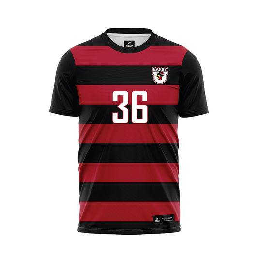 Barry - NCAA Women's Soccer : Tatum Tishler - Black Soccer Jersey-0