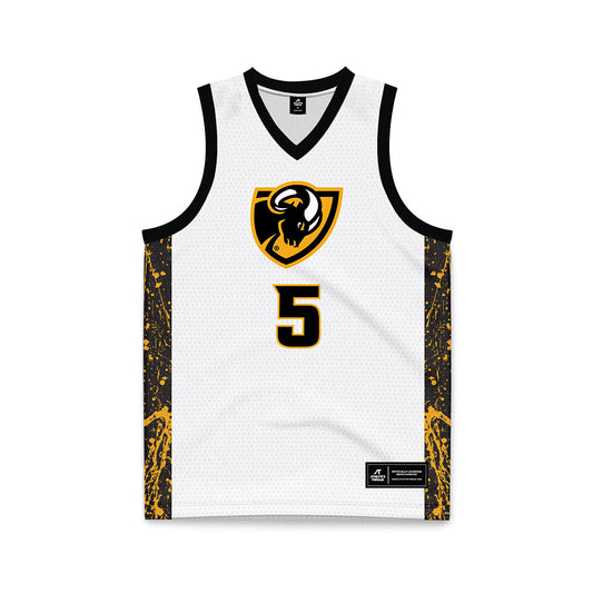 VCU - NCAA Men's Basketball : Barry Evans - Basketball Jersey-0