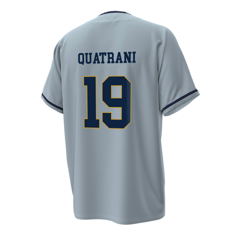Notre Dame - NCAA Baseball : Mark Quatrani - Under Armour® Baseball Jersey-1
