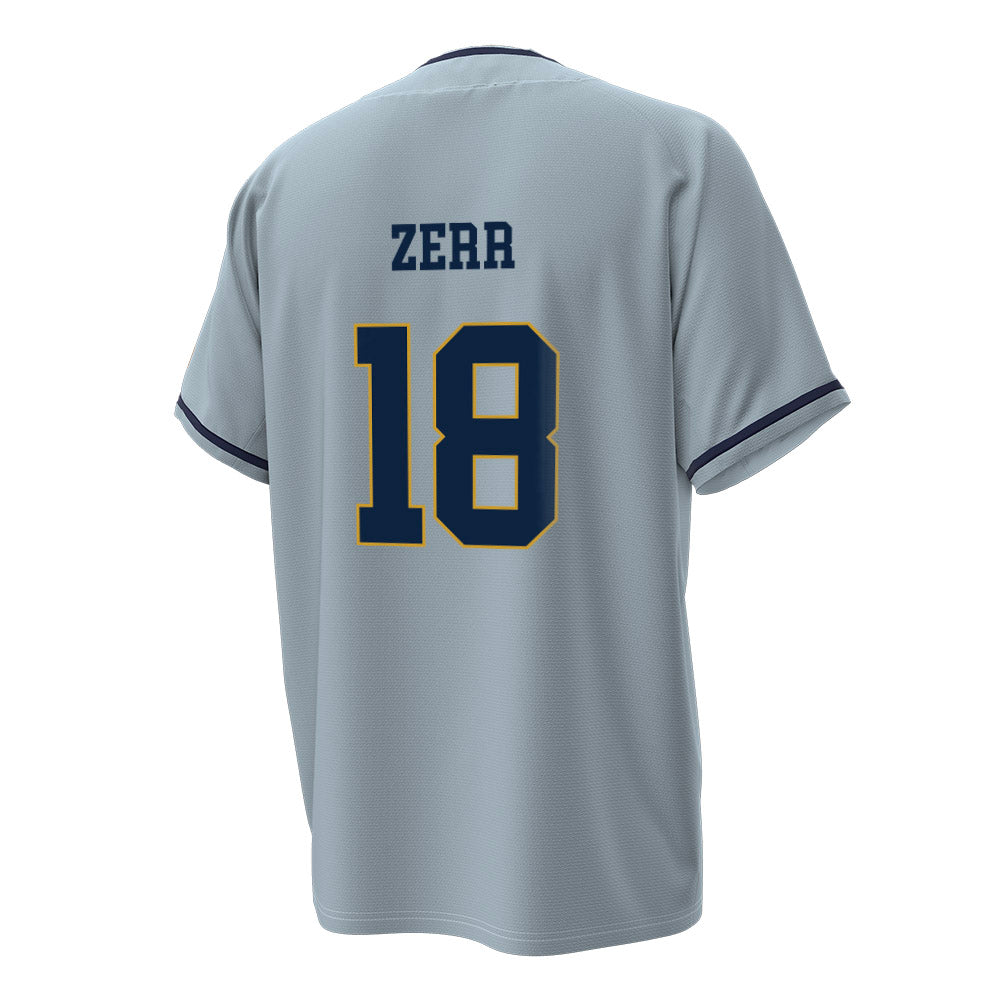 Notre Dame - NCAA Baseball : Aiden Zerr - Under Armour® Baseball Jersey-1
