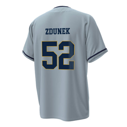 Notre Dame - NCAA Baseball : Eric Zdunek - Under Armour® Baseball Jersey-1