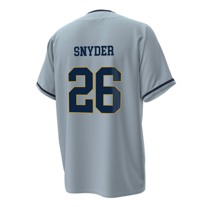 Notre Dame - NCAA Baseball : Garrett Snyder - Under Armour® Under Armour® Baseball Jersey-1