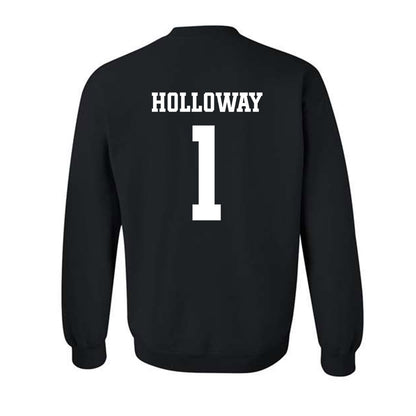 Texas A&M - NCAA Men's Basketball : Josh Holloway - Sports Shersey Crewneck Sweatshirt-1