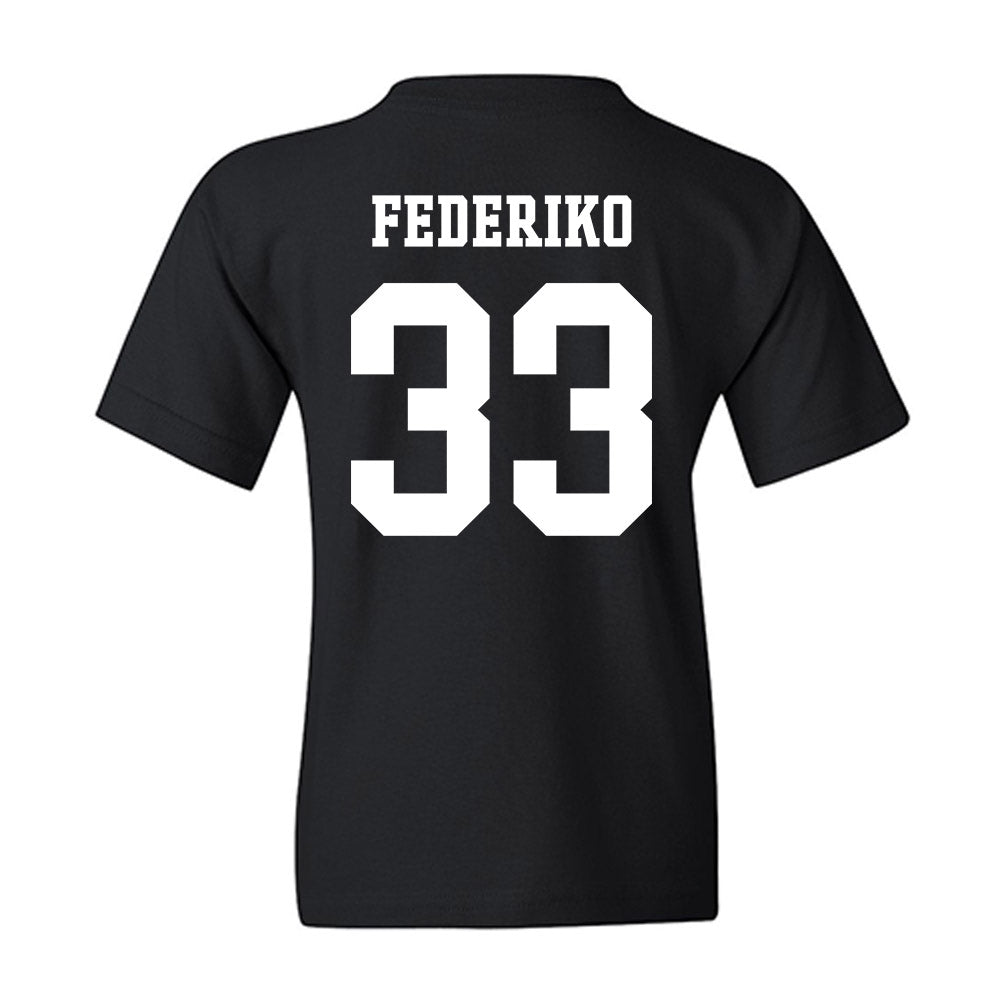 Texas A&M - NCAA Men's Basketball : Federiko Federiko - Sports Shersey Youth T-Shirt-1