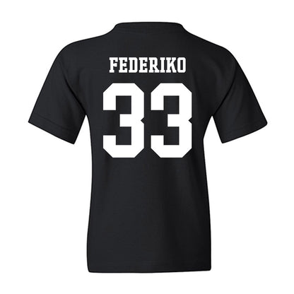 Texas A&M - NCAA Men's Basketball : Federiko Federiko - Sports Shersey Youth T-Shirt-1
