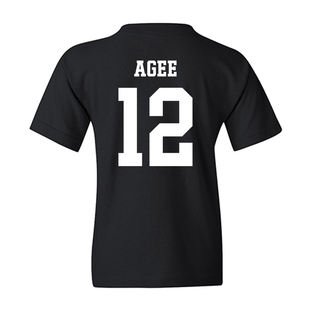 Texas A&M - NCAA Men's Basketball : Rashaun Agee - Sports Shersey Youth T-Shirt-1