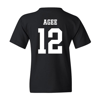 Texas A&M - NCAA Men's Basketball : Rashaun Agee - Sports Shersey Youth T-Shirt-1