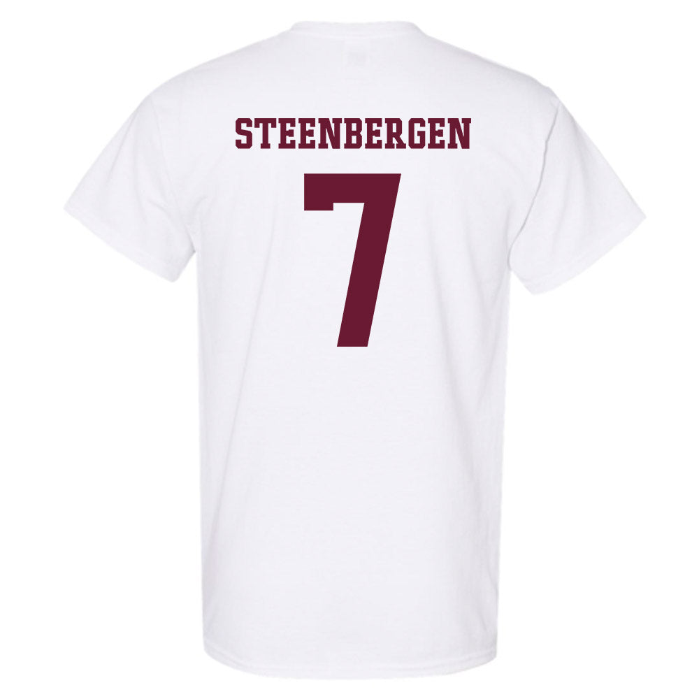 Texas A&M - NCAA Women's Basketball : Pien Steenbergen - Sports Shersey T-Shirt-1