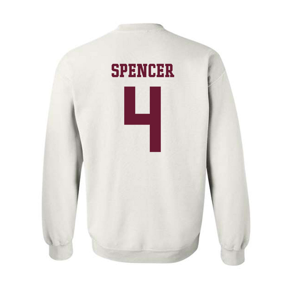 Texas A&M - NCAA Women's Basketball : Chaney Spencer - Sports Shersey Crewneck Sweatshirt-1
