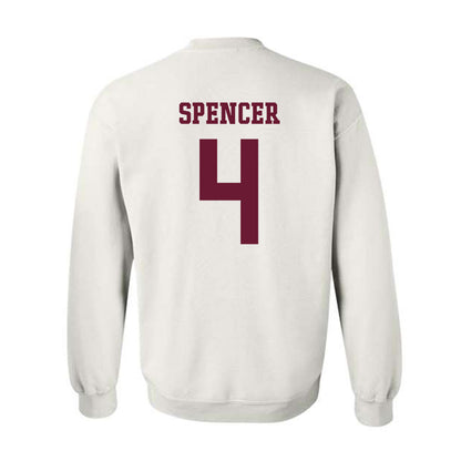 Texas A&M - NCAA Women's Basketball : Chaney Spencer - Sports Shersey Crewneck Sweatshirt-1
