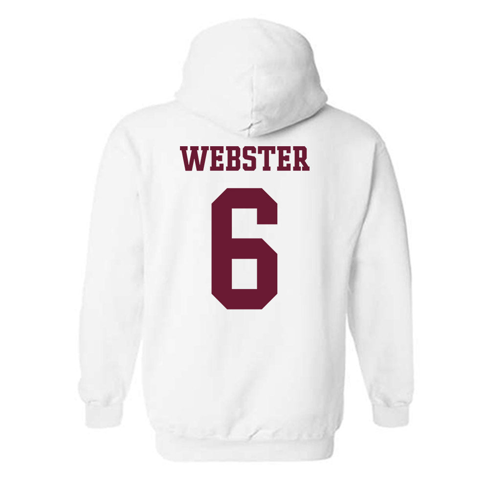Texas A&M - NCAA Women's Basketball : Jordan Webster - Sports Shersey Hooded Sweatshirt-1