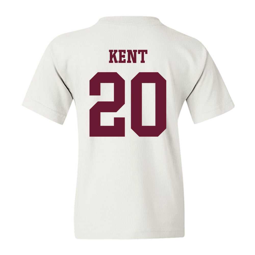 Texas A&M - NCAA Women's Basketball : Janae Kent - Sports Shersey Youth T-Shirt-1