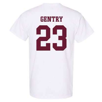 Texas A&M - NCAA Women's Basketball : Gianna Gentry - Sports Shersey T-Shirt-1