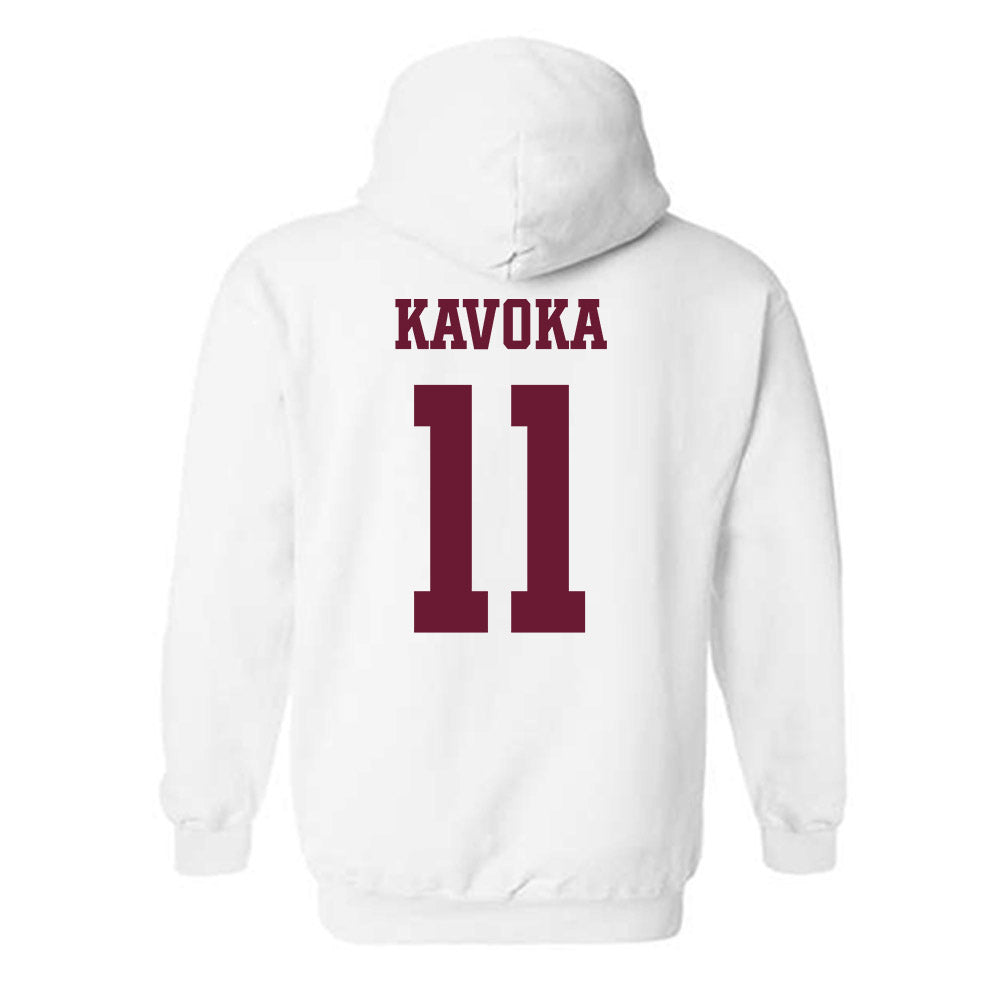 Texas A&M - NCAA Women's Basketball : Talia Kavoka - Sports Shersey Hooded Sweatshirt-1
