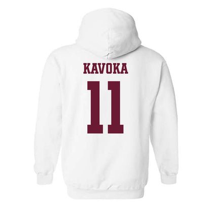 Texas A&M - NCAA Women's Basketball : Talia Kavoka - Sports Shersey Hooded Sweatshirt-1