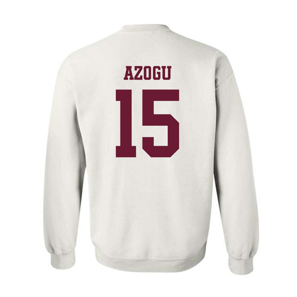 Texas A&M - NCAA Women's Basketball : Ibifaa Azogu - Sports Shersey Crewneck Sweatshirt-1