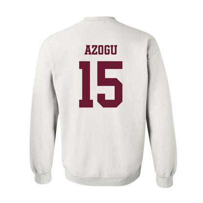 Texas A&M - NCAA Women's Basketball : Ibifaa Azogu - Sports Shersey Crewneck Sweatshirt-1