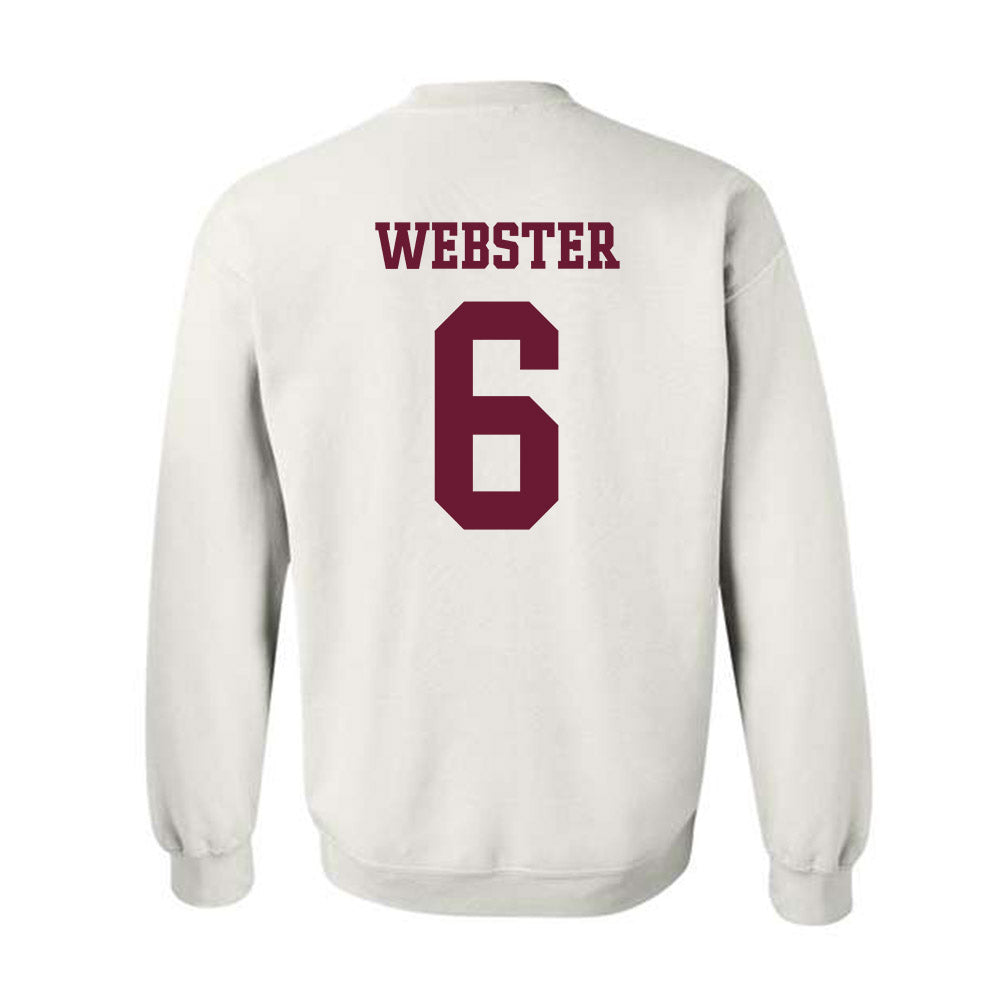 Texas A&M - NCAA Women's Basketball : Jordan Webster - Sports Shersey Crewneck Sweatshirt-1