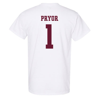 Texas A&M - NCAA Women's Basketball : Ny'Ceara Pryor - Sports Shersey T-Shirt-1