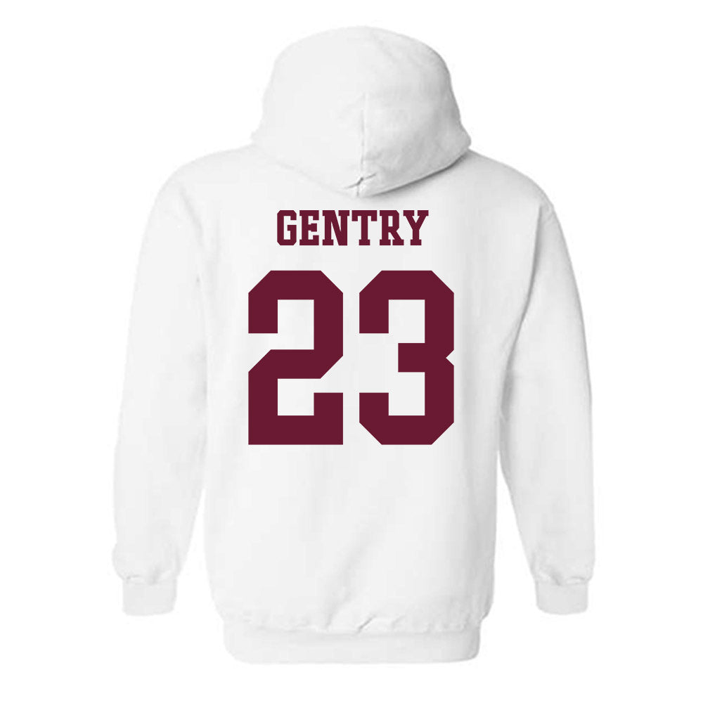 Texas A&M - NCAA Women's Basketball : Gianna Gentry - Sports Shersey Hooded Sweatshirt-1