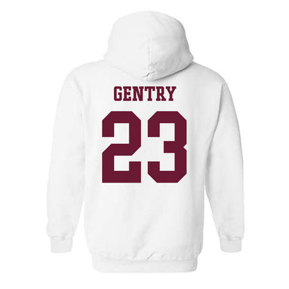 Texas A&M - NCAA Women's Basketball : Gianna Gentry - Sports Shersey Hooded Sweatshirt-1