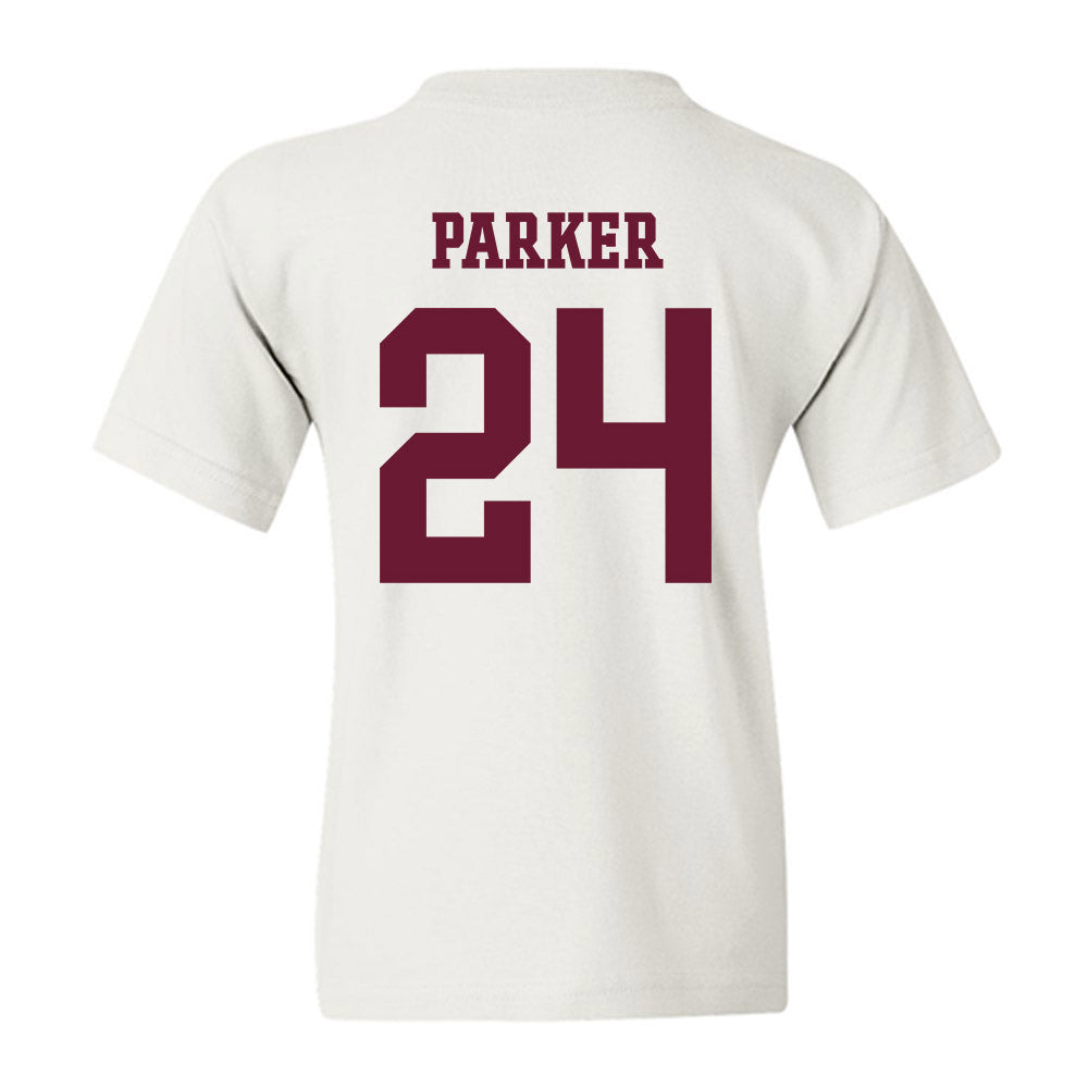 Texas A&M - NCAA Women's Basketball : Emerald Parker - Sports Shersey Youth T-Shirt-1