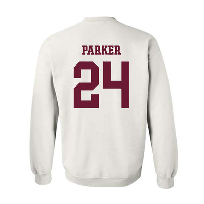 Texas A&M - NCAA Women's Basketball : Emerald Parker - Sports Shersey Crewneck Sweatshirt-1